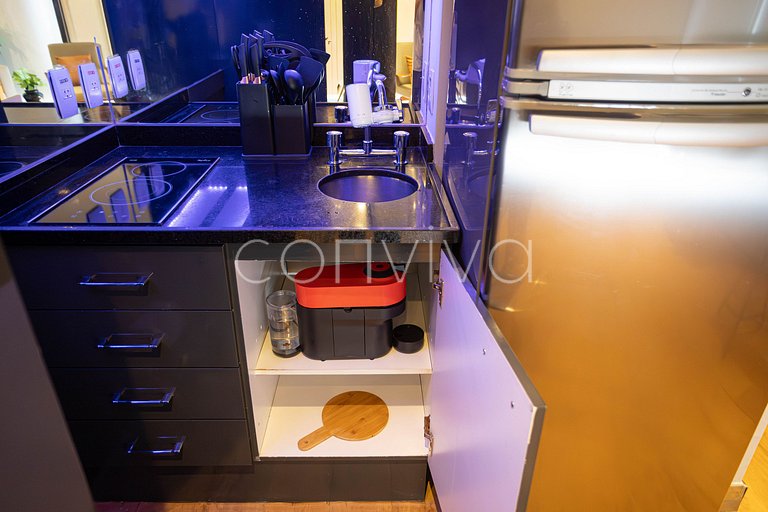 URB1403 Duplex 14º andar c/vista e vaga Itaim Bibi