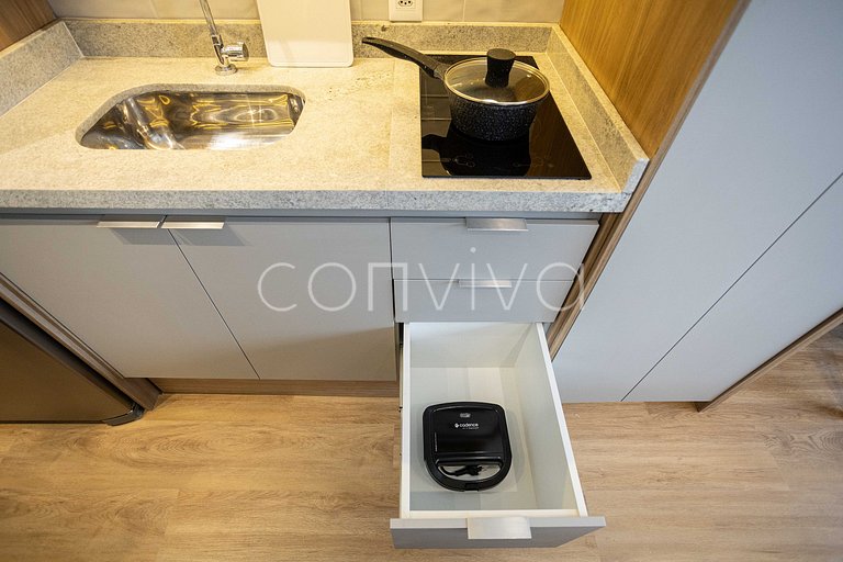 FYPZ0210 Perdizes c/ 02 camas + Home Office | Wifi