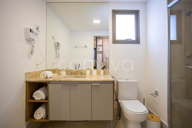 FYPZ0210 Perdizes c/ 02 camas + Home Office | Wifi