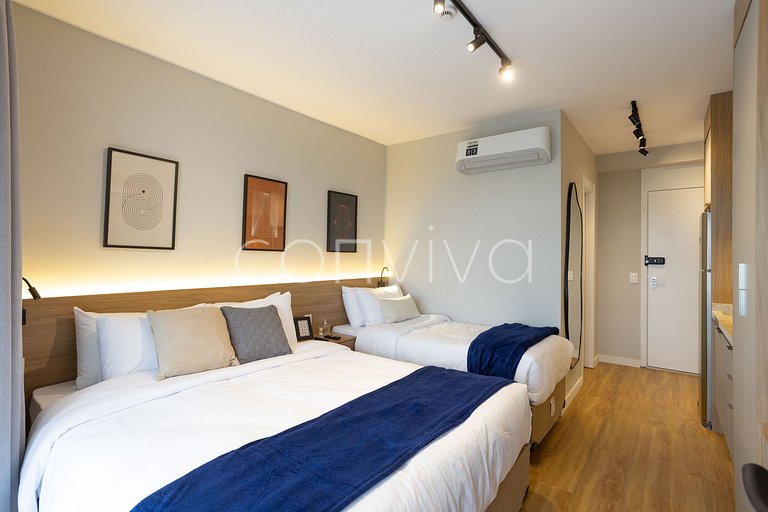 FYPZ0210 Perdizes | 02 camas + Home Office | Wifi