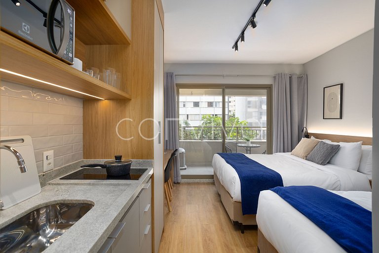 FYPZ0210 Perdizes | 02 camas + Home Office | Wifi