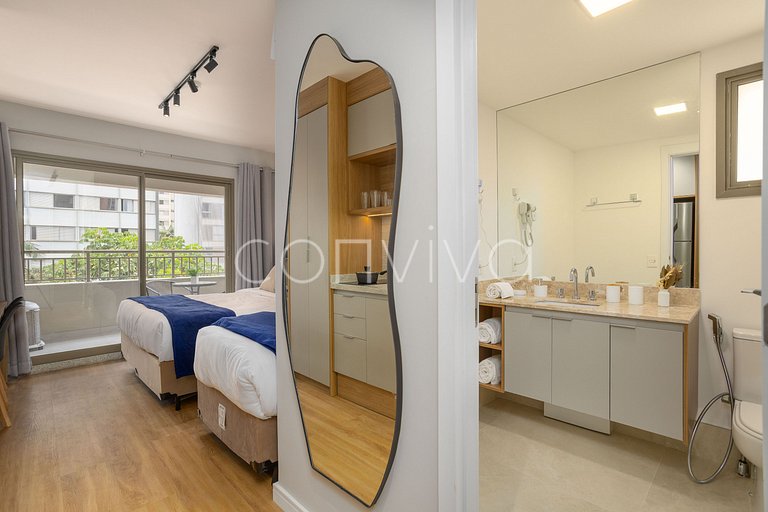 FYPZ0210 Perdizes | 02 camas + Home Office | Wifi