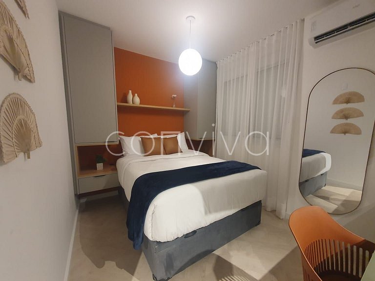 COMP0220 Apê moderno para 04 hóspedes em Moema