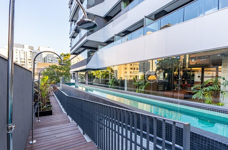 VNOF1620 16º andar na Oscar Freire | Piscina +Wifi