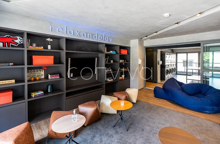 VNOF0413 Garden na Oscar Freire | Piscina + Wifi