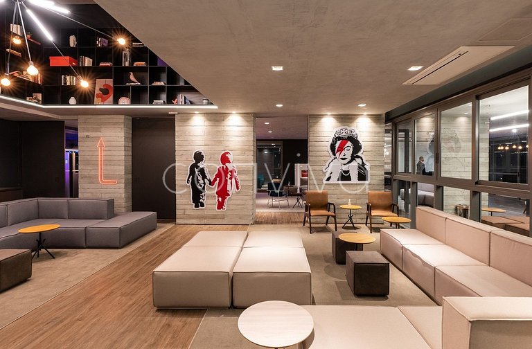 VNOF0413 Studio with large balcony in Oscar Freire