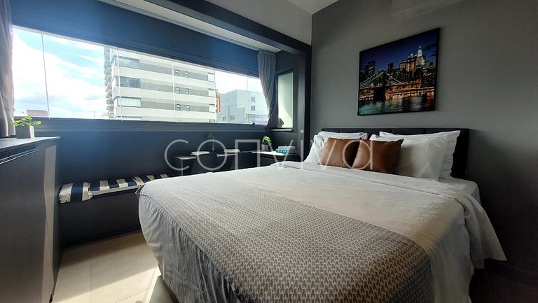 VNOF1620 16º andar na Oscar Freire | Piscina +Wifi