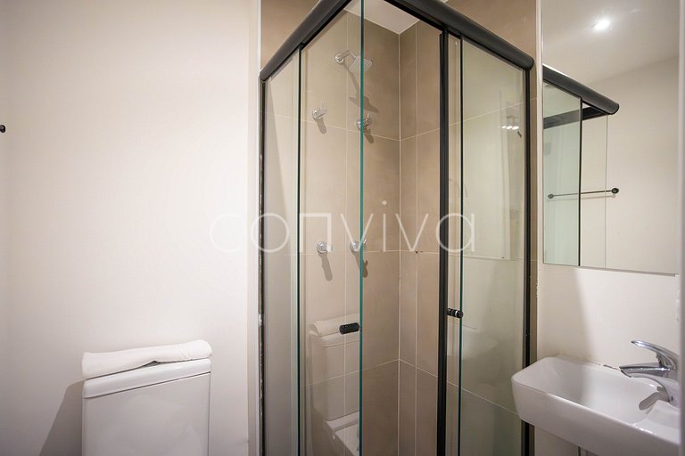 VNOF1620 16º andar na Oscar Freire | Piscina +Wifi