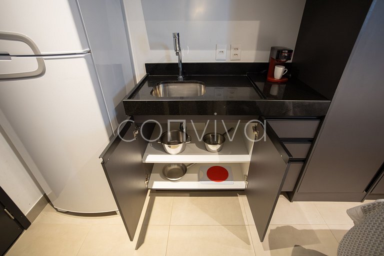 VNOF1620 16º andar na Oscar Freire | Piscina +Wifi