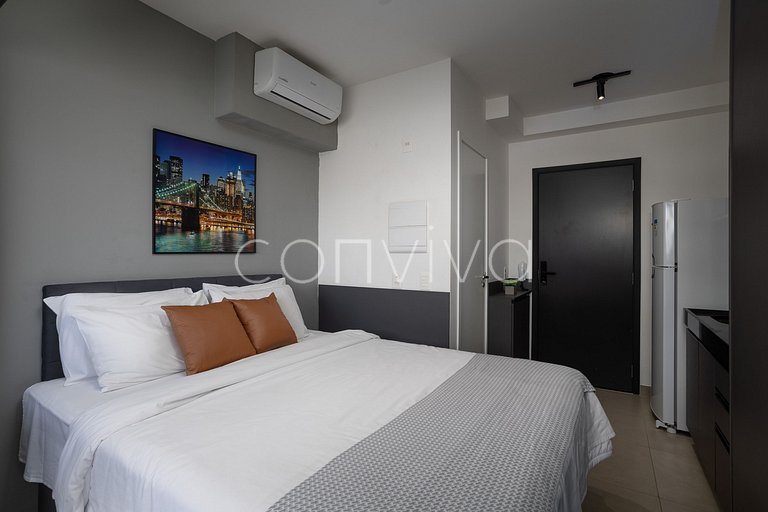 VNOF1620 16º andar na Oscar Freire | Piscina +Wifi