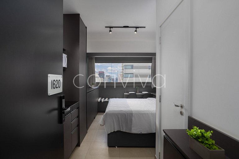 VNOF1620 16º andar na Oscar Freire | Piscina +Wifi