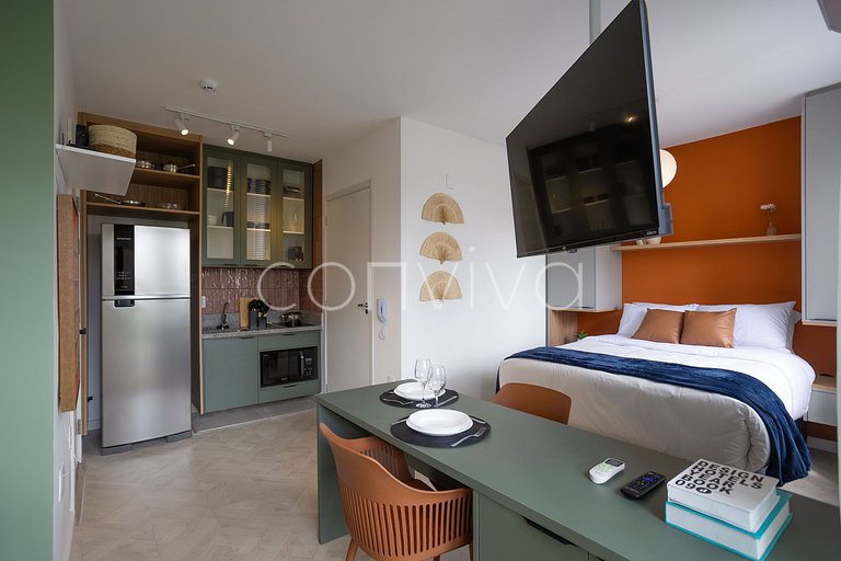 COMP0220 Apê moderno para 04 hóspedes em Moema