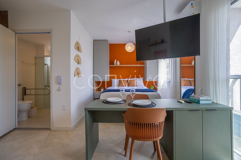 COMP0220 Apê moderno para 04 hóspedes em Moema