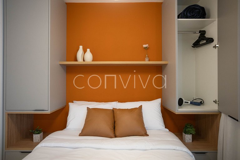 COMP0220 Apê moderno para 04 hóspedes em Moema