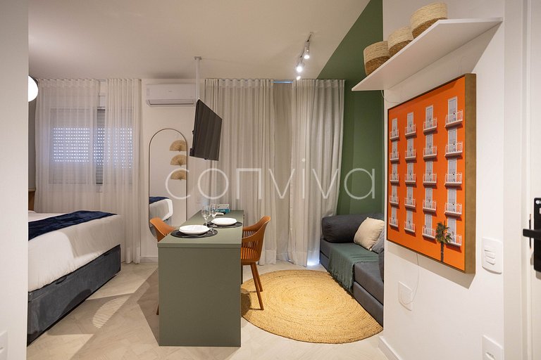 COMP0220 Apê moderno para 04 hóspedes em Moema