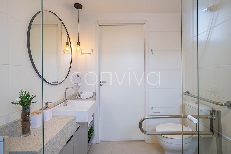 COMP0220 Apê moderno para 04 hóspedes em Moema