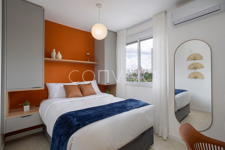 COMP0220 Apê moderno para 04 hóspedes em Moema