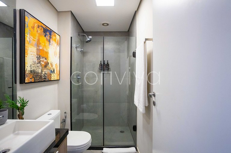 PLT098 Vista incrível no 9º | Tatuapé | 4 hóspedes