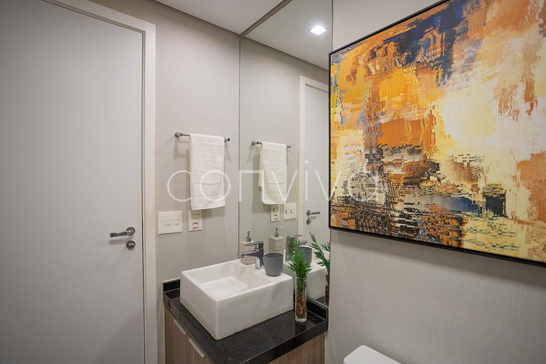 PLT098 Vista incrível no 9º | Tatuapé | 4 hóspedes