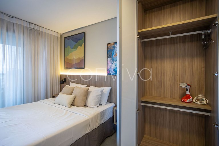 PLT098 Vista incrível no 9º | Tatuapé | 4 hóspedes