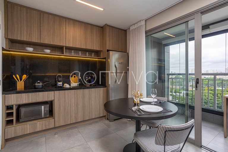 PLT098 Studio w/ incredible view on the 9th floor