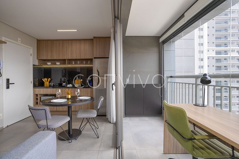 PLT098 Studio w/ incredible view on the 9th floor