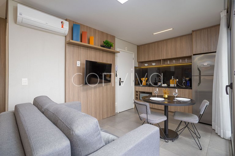 PLT098 Studio w/ incredible view on the 9th floor