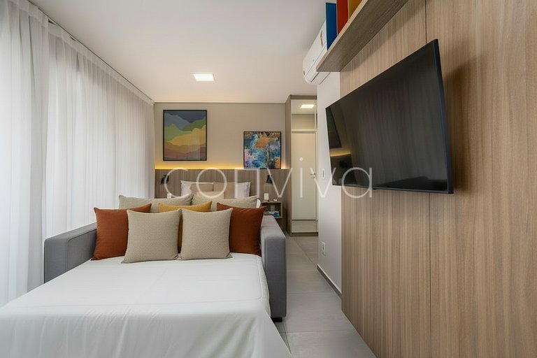 PLT098 Studio w/ incredible view on the 9th floor