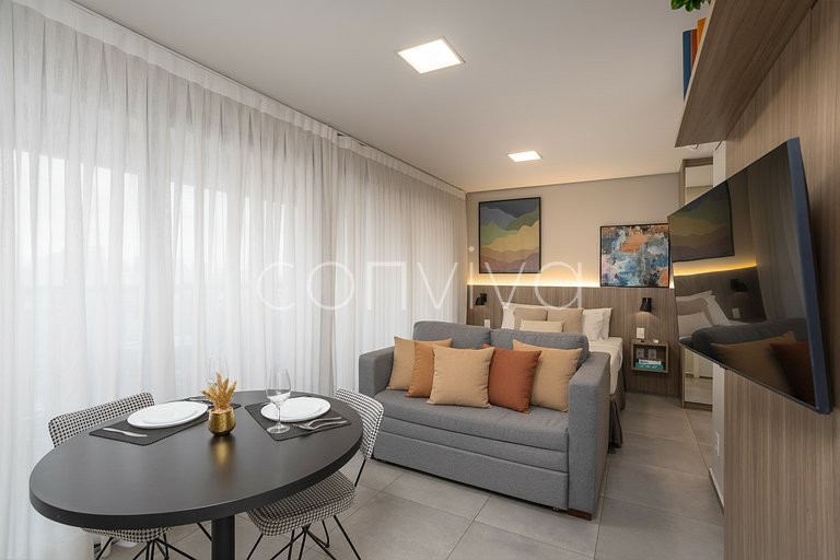 PLT098 Studio w/ incredible view on the 9th floor