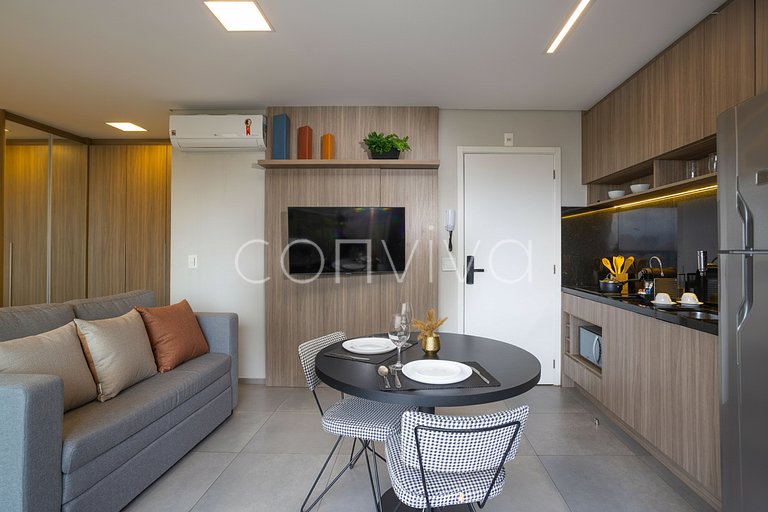 PLT098 Studio w/ incredible view on the 9th floor