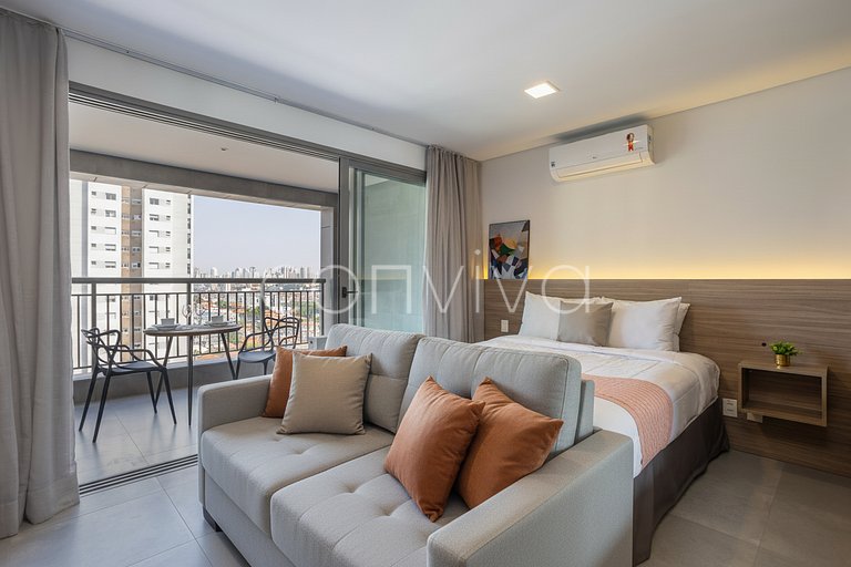 PLT0115 New and complete studio on the 11th floor