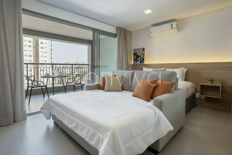 PLT0115 Studio completo p/ 04 hospedes | 11º andar