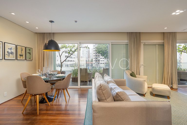 VO42 Apartamento exuberante na Vila Olímpia