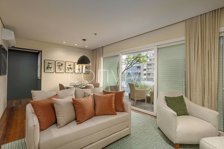 VO42 Apartamento exuberante na Vila Olímpia