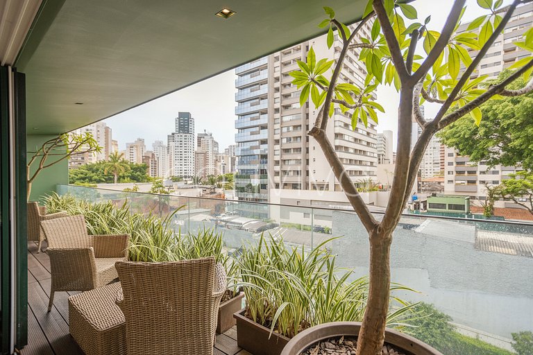 VO42 Apartamento exuberante na Vila Olímpia