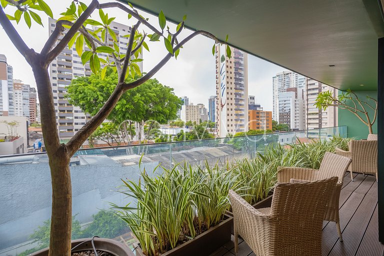 VO42 Apartamento exuberante na Vila Olímpia