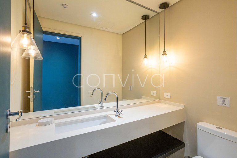 VO42 Apartamento exuberante na Vila Olímpia