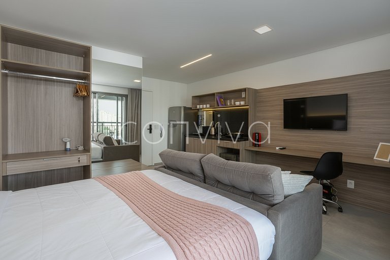 PLT0115 Studio completo p/ 04 hospedes | 11º andar