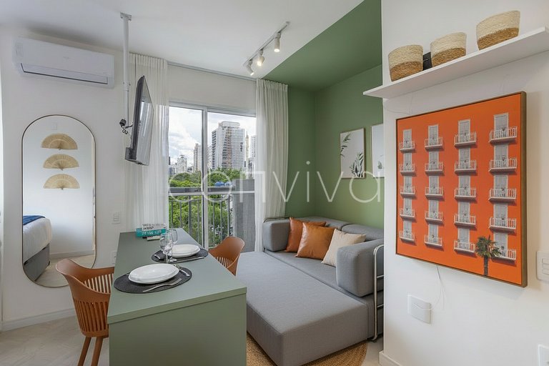 COMP0220 Apê moderno para 04 hóspedes em Moema