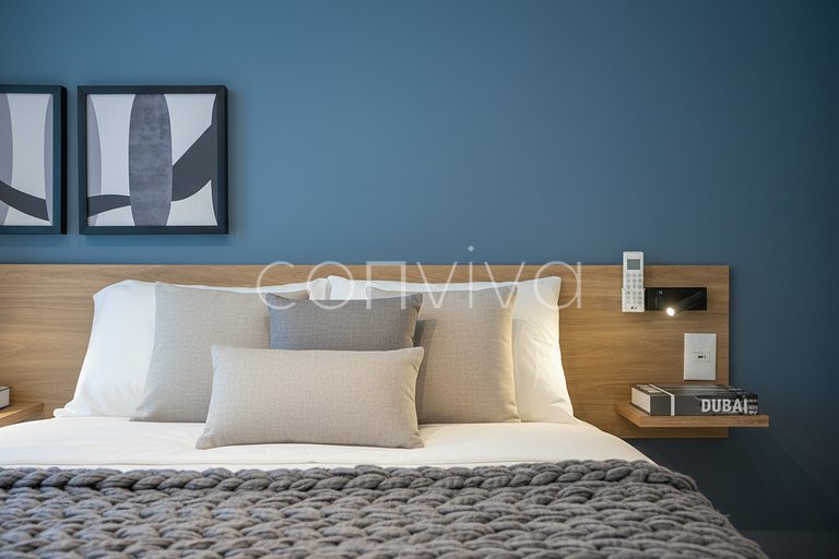 ALM0410 Studio novo no Tatuapé c/ varanda + Wifi