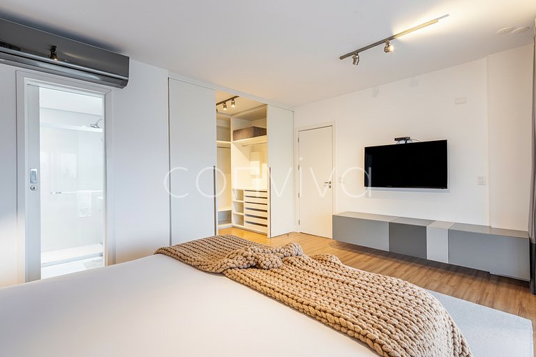 FI185 High standard 90m² apartment in Itaim