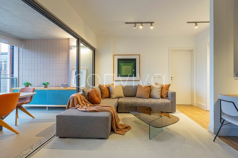 FI185 Piso de alto standing de 90m² en Itaim