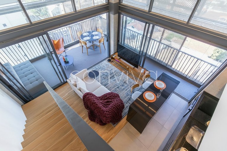 HI101 Duplex no Huma Itaim | 02 quartos