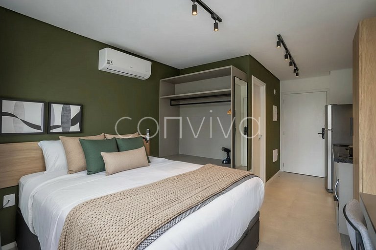 LUM0803 Apto novo c/ vista da cidade | Tatuapé