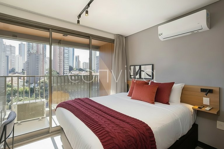 LUM1008 Ap moderno c/ varanda e lazer em São Paulo