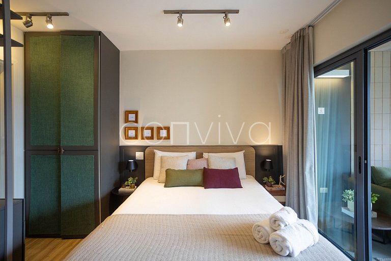 FI016 Apartamento moderno no Forma Itaim