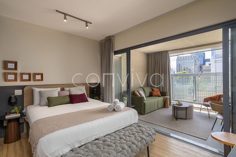 FI016 Modern apartment in Forma Itaim