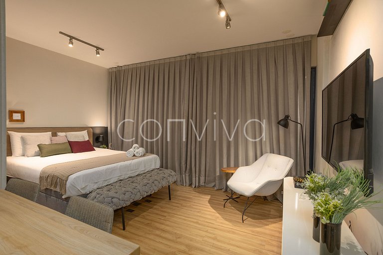 FI016 Apartamento moderno no Forma Itaim