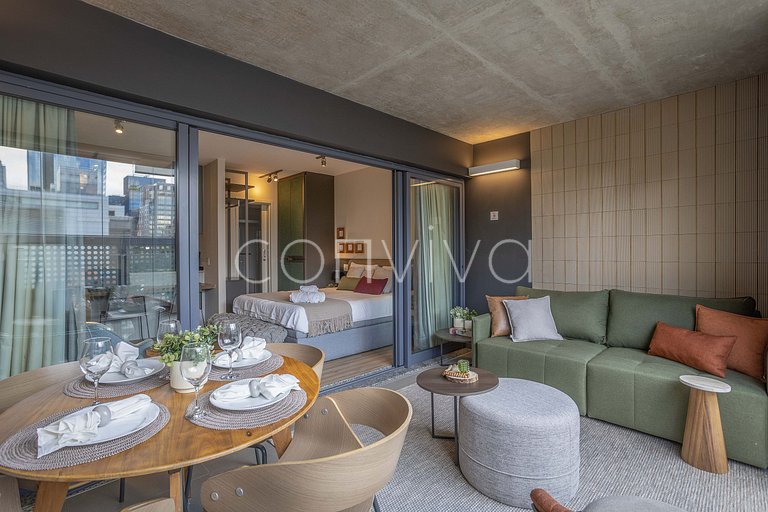 FI016 Modern apartment in Forma Itaim