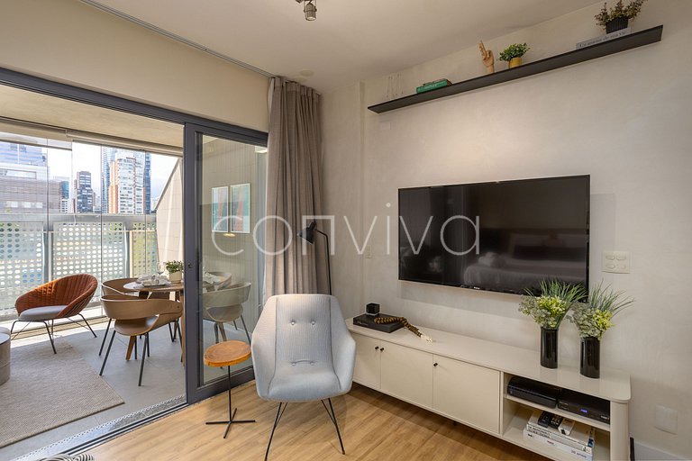 FI016 Apartamento moderno no Forma Itaim